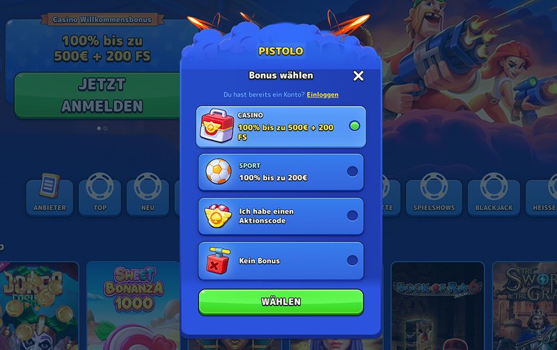 Pistolo casino online - Ενδιαίνοντα Προσκλητήρια στο Pistolo Casino Online για τους Έλληνες Παιχτές